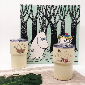 台灣設計款【MOOMIN】500ML 冰壩杯 保溫杯 保冰杯 隨行杯