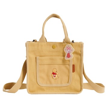 【HOUSUXI】迪士尼小熊維尼系列-斜背兩用吐司小方包【絕版出清↘5折起】＜售價已折＞