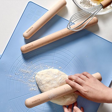 搟面杖案板套裝實木中小號多功能面棍家用餃子皮搟面棍搟面棒神器