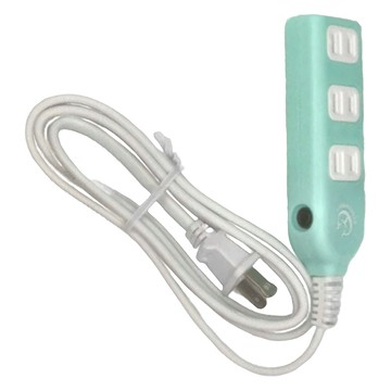 CENTENARY 成電牌 3 + 1座2P延長線 4N級高純度無氧銅+雙層披覆線材 耐高溫防火材質  1.8m  顏色隨機  1條