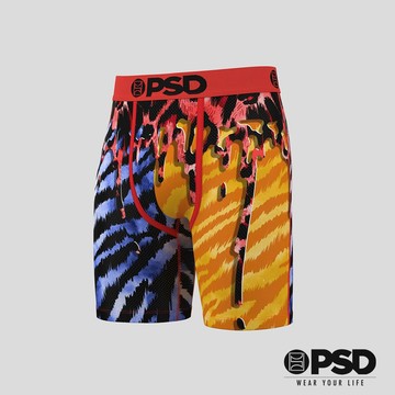 【PSD Underwear 官方旗艦店】JA MORANT- 平口四角褲 (涼感版型)-快而準-橘色