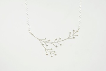 I-Shan13  點點草項鍊 雙葉