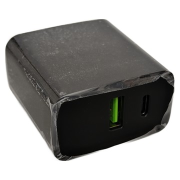 MCK 科技 20W 1A1C充電器 3.4A快速充電  黑色  1個