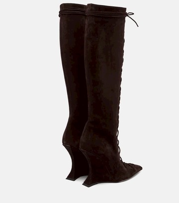 Paris Texas Nina 105 suede knee-high boots