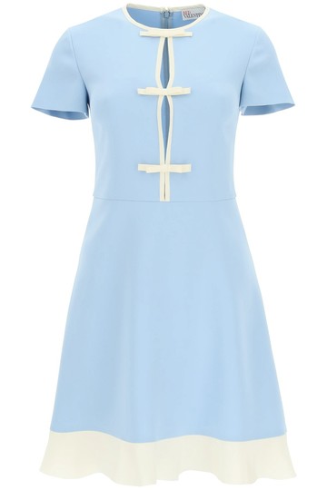 Red Valentino - Mini Abito Con Fiocchi