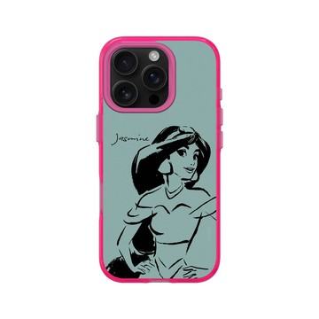 iPhone 16 Pro Clear 粉漾桃 - 迪士尼-公主系列 Disney Princess - 茉莉公主