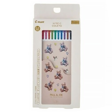 PILOT 百樂 變芯筆芯10色組 0.4mm PAUL&JOE聯名款  1組  多色