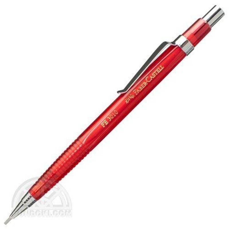 FABER-CASTELL ファーバーカステル 製図用シャープペンシル FE3010・赤(0.7mm) | LINEブランドカタログ