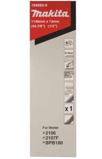 MAKITA 牧田 194692-6 帶鋸機 鋸片 帶鋸條 雙金屬 金屬 不鏽鋼用 適用 DPB180 2107F