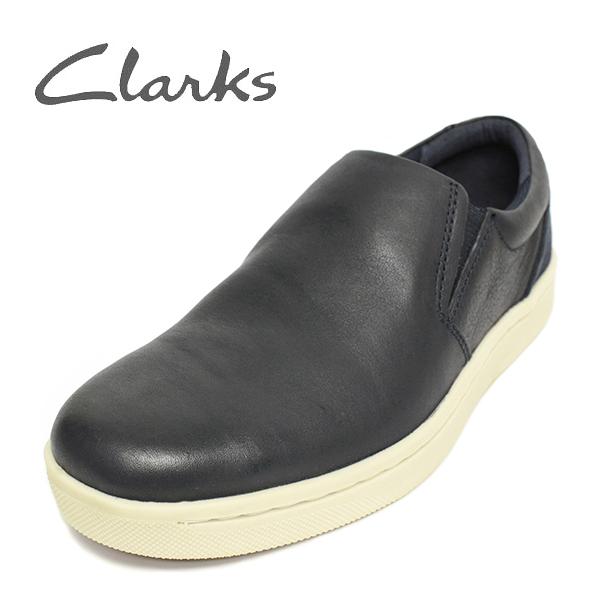 Clarks クラークス スリッポン 本革 ブラウン レザー メンズ 25.5㎝ - 靴