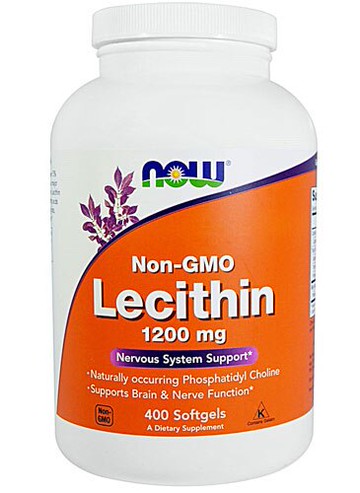 NOW Foods Lecithin 1200 mg - 400 Softgels