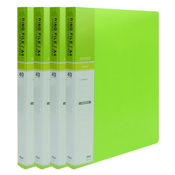 Midas 彩色活頁索引紙 A4 40張 3孔  淺綠色  4個