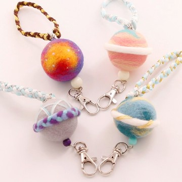 手工戳戳樂 羊毛氈戳戳樂 掛飾手工製作diy材料包春節禮物裝飾品送男女友【MJ8901】