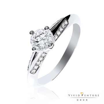 亞帝芬奇 GIA 30分 DSI2 3VG 八心八箭 鑽石 戒指 幸福結婚 14K金台