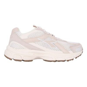DIADORA 女時空穿越者復古時尚跑鞋-寬楦 慢跑 訓練 戶外 DA3623189 米白淺奶茶