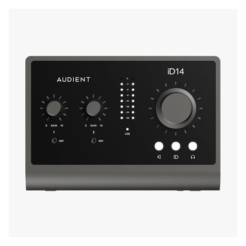 【保固三年】Audient iD14 (MKII) 10in/6out USB 錄音介面 含Cubase錄音軟體