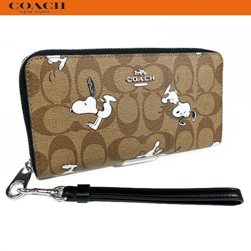 COACH X PEANUTS コーチ x スヌーピー コラボ 財布 長財布