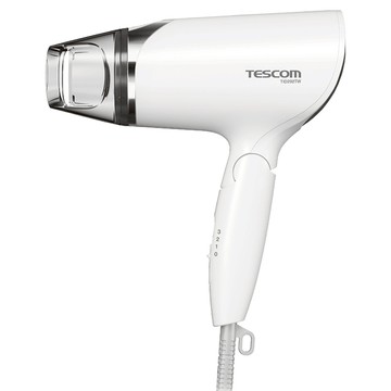 TESCOM 大風量負離子吹風機 TID292TW 1500W 速乾 附保濕風罩  白色
