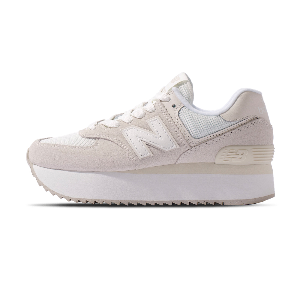 New Balance 574 女 海鹽白色 復古 慢跑鞋 增高鞋 厚底鞋 休閒鞋 WL574ZSO