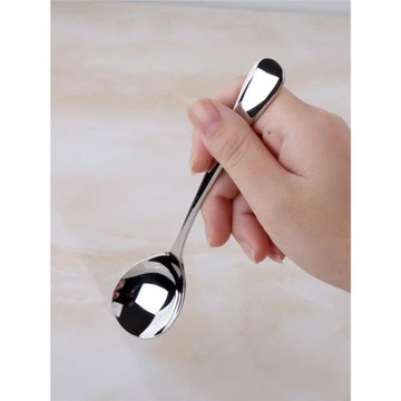 lediar不銹鋼兒童勺子小號嬰兒勺學吃飯勺加深湯勺食品級餐具勺喂