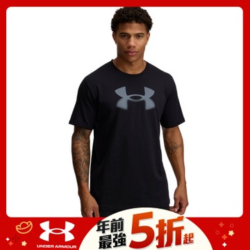 【UNDER ARMOUR】UA 男 REFLECTIVE BIG LOGO 短袖T-Shirt_1390207-001