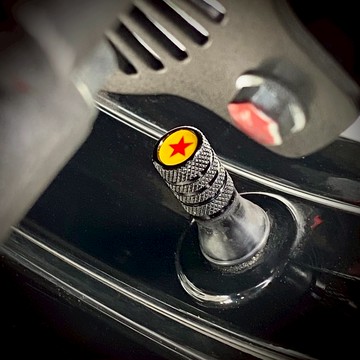 反光屋FKW DRG2 FIDDLE158 全新迪爵 VJR 龍珠 反光氣嘴蓋 風嘴蓋 1組包含2顆 汽車機車自行車通用