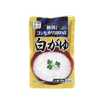 ヒカリ食品 こしひかり１００％ 白がゆ 250g x8 8個セット 代引不可