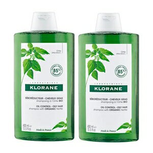 Klorane蔻蘿蘭控油洗髮精(大瓶裝ˋ400ML) 2入 ｜全館滿$199免運