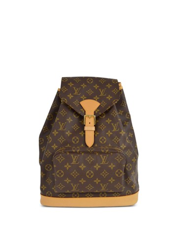 Louis Vuitton Pre-Owned - 1996 Montsouris GM backpack - women - PVC - One Size - Brown