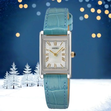 SEIKO 精工 CS 優雅羅馬方形女錶(SWR101P1/4N30-00H0B)