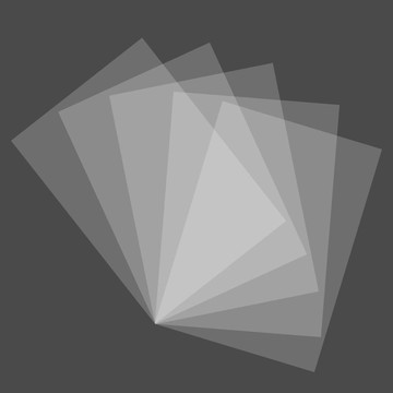 Recoz 熱縮片手工藝紙 A4 透明 5入  5個