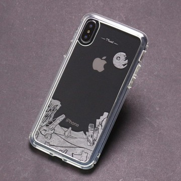 極空戰甲 透明不變黃 雙料防摔保護殼 光雕系列-荒漠行者