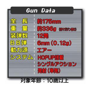 クラウンモデル エアーコッキング コンパクトハンドガン GLK33