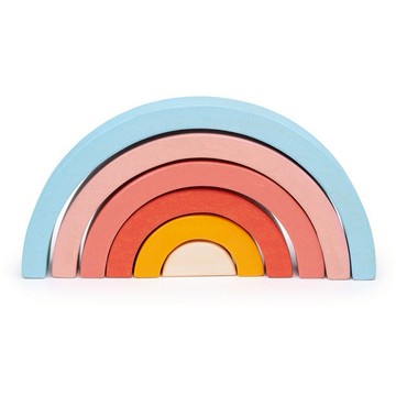 【美國 Mentari】繽紛建構積木組(木製玩具/蒙特梭利)