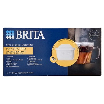 BRITA MAXTRA PRO濾芯 去水垢專家 6個  白色  1盒