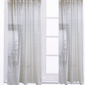 J&N 霓賞德國進口窗紗拉摺簾 270 x 230cm 窗簾 德國紗 透氣窗紗 簡約設計  白色