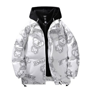 【HOT 本舖】男装棉衣男冬季潮流棉衣青少年男女同款冬裝棉服連帽加厚外套