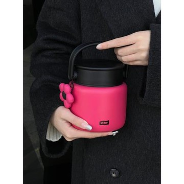 英國DHWA燜燒杯保溫飯盒上班族女燜粥帶飯不銹鋼便當盒保溫桶