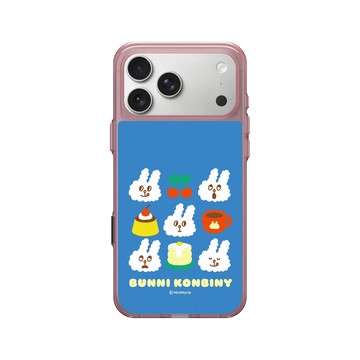iPhone 17 Pro Max Clear (相機按鈕) 晶醺玫 - Bunni Konbiny - MAYO 點心時光
