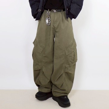 CORTIS 作舊vibe工作彎刀褲