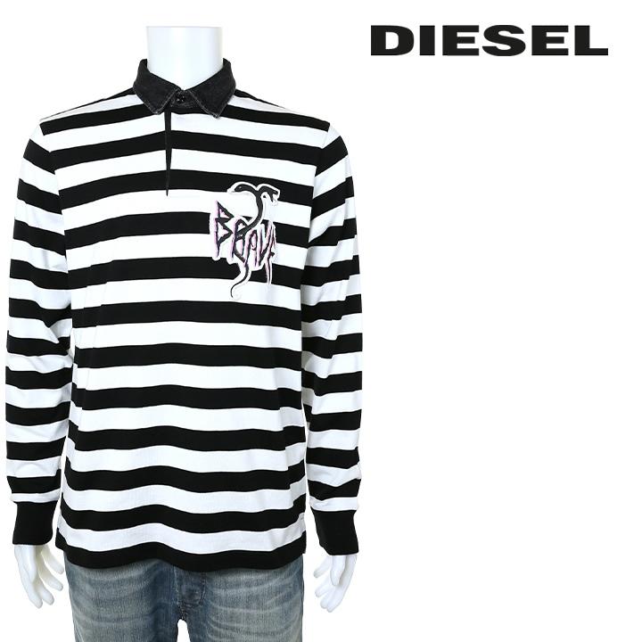 DIESEL バイカラー Tシャツ Lサイズ ビッグシルエット ディーゼル