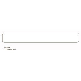 【龍德】 LD-1043自粘性標籤 13x105mm/包【APP滿額下單10%點數(單一帳號最高5000點)】1/31止