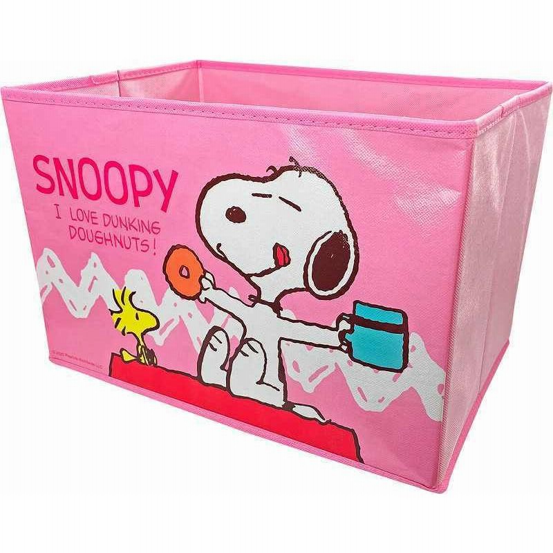4柄セット スヌーピー収納ボックス キャラクター収納ケース ふた