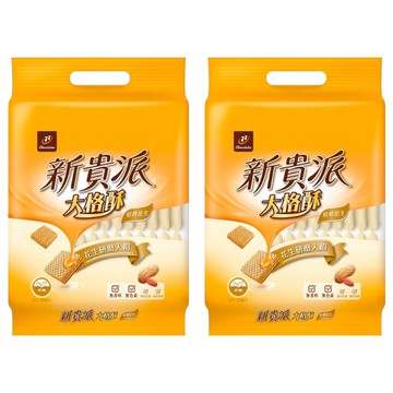 77 新貴派 大格酥 焙烤花生 花生研磨入餡 20入  324g  2袋