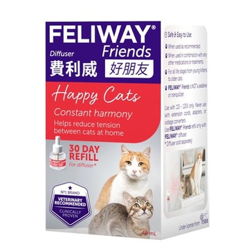 法國FELIWAY MULTICAT費利威多貓好朋友-補充瓶 48ml (FW-D89420B)(購買二件贈送寵喵樂-貓草玩具*1包)