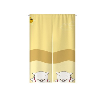 【客製化門簾】【贈桿發票】廚房遮擋簾 櫃子遮擋布 訂製布簾 店面門簾 門簾遮光 廁所長門簾 帆布招牌 磁吸門簾