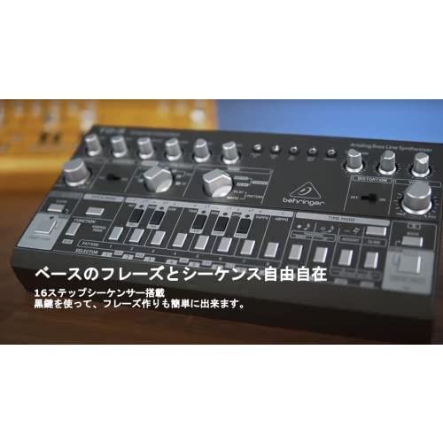 ベリンガー Behringer アナログベースラインシンセサイザー TD-3-BK