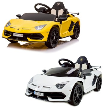 【聰明媽咪電動車】 藍寶堅尼 SVJ 單人座 雙驅兒童電動車(SX2018SE｜原廠授權｜兒童汽車｜電動玩具車)