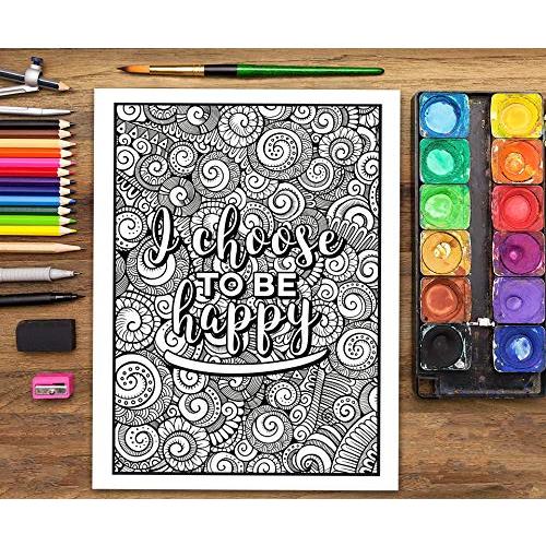 An Inspirational Colouring Book For Everyone: Be Fearless In The Pursuit Of What Sets Your Soul On Fire