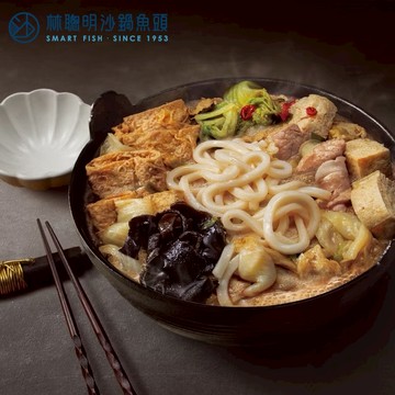 暖胃美食 迎冬季❄️【嘉義林聰明】經典沙鍋魚肉禮盒(3件組/1280g)(含運)【墊腳石】人氣鍋物精選 道地美味